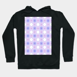 Pink And Purple Diamond Design Hoodie